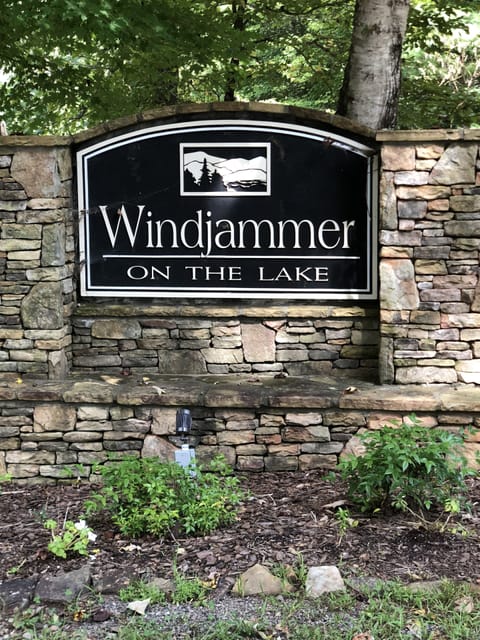 Entrance to The Roost.  Note: travel is only one way!