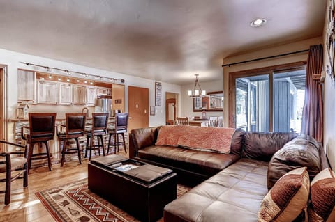 Living Room and Bar Area.