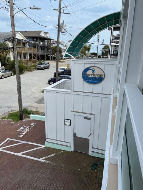 Designated off-street parking spot