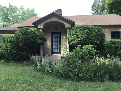 Front yard with mature trees