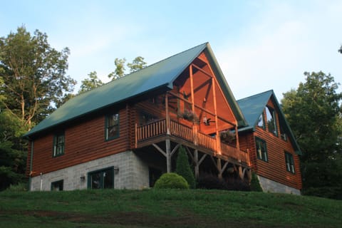 House and Garage from the Side