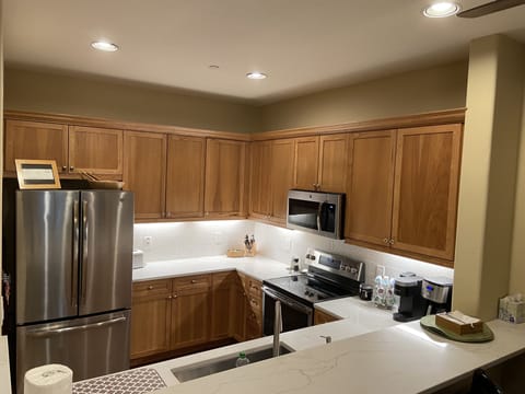 newly renovated kitchen 