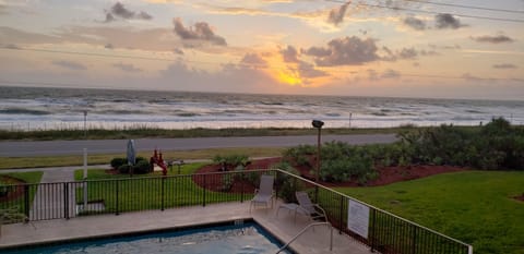 View from the balcony and the King and queen oceanfront bedrooms.  STUNNING!