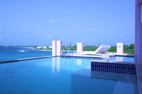 Paradise Wrapped in Blue in the Main Deck Pool!