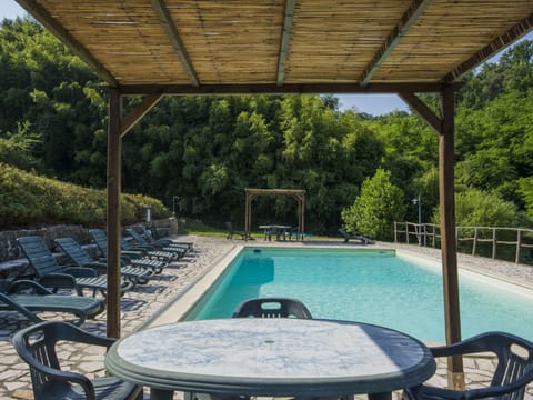 Property, Swimming Pool, House, Real Estate, Leisure, Building, Shade, Patio, Backyard, Home