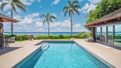 Hale Luana - Luxe Oceanfront Swimming Pool - Parrish Kauai