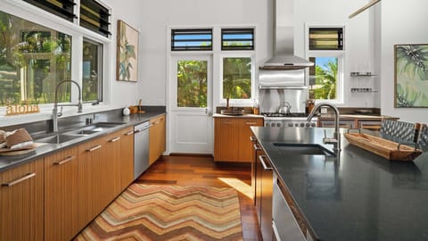 Hale Maluhia at Poipu Beach Estates - Fully Equipped Kitchen - Parrish Kauai