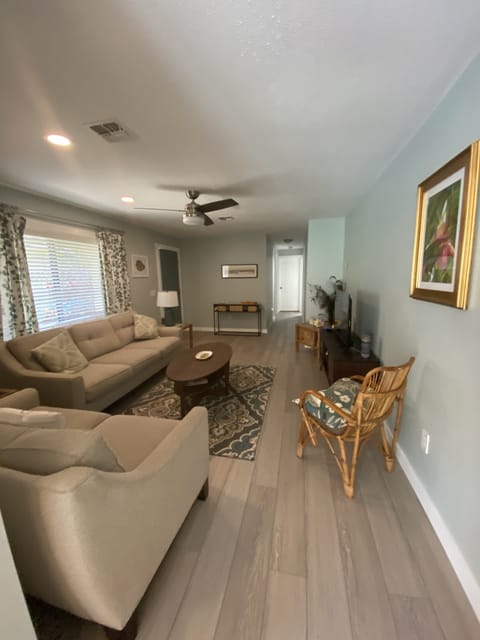 Newly Renovated Living Room 