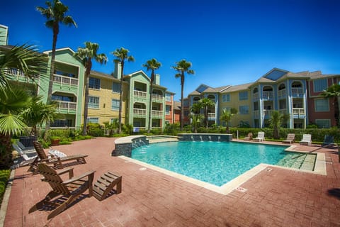 Pool outside our 2nd floor unit