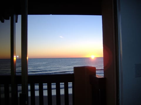 View from the living room - truly beachfront