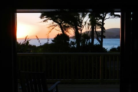 Sunset from dining room