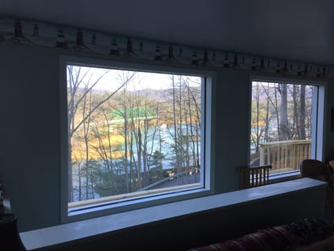 View from living room