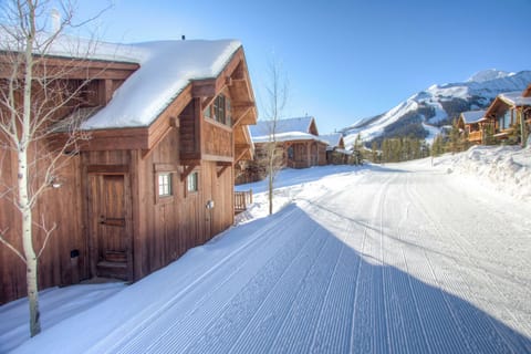 Groomed trail comes right up to the back door of this amazing 5 star home
