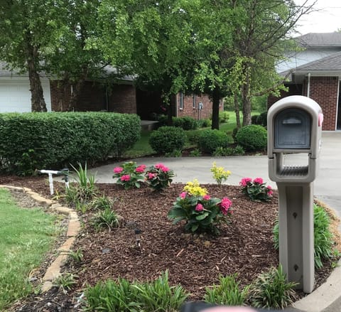 Ample parking in front