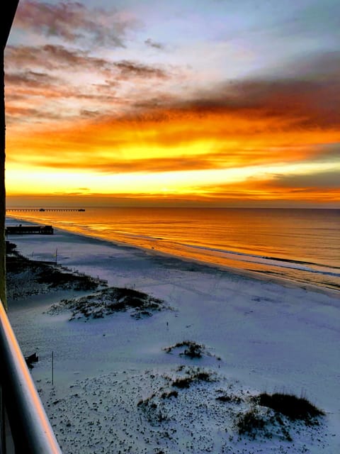 Amazing Sunrises from the balcony
