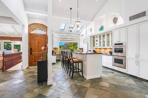 Enjoy cooking meals in the large kitchen