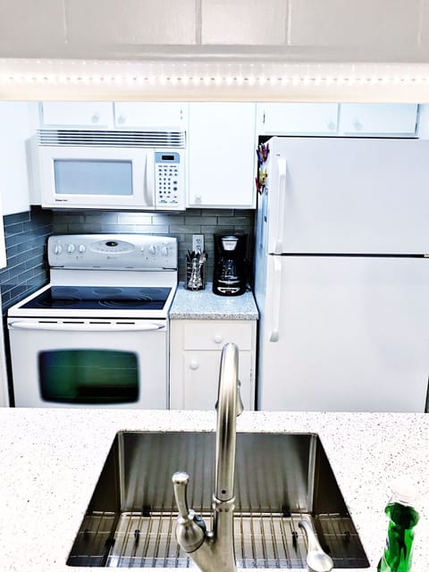 View from Dining room into kitchen
