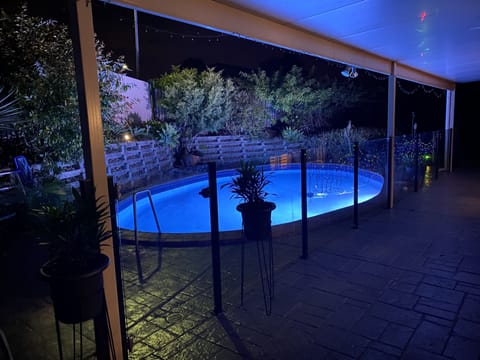Pool outside your front door.