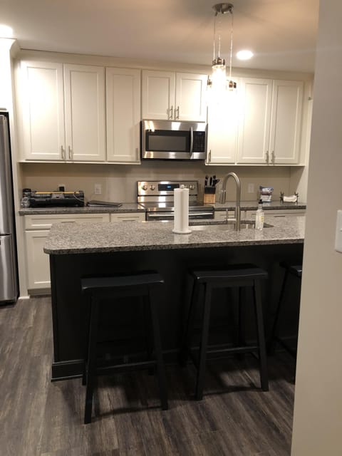 Remodeleed Kitchen view from entrance