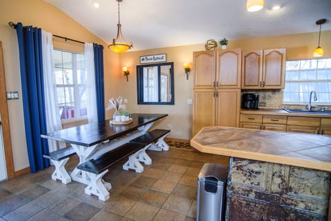 Dining Area Open to Kitchen and Living Room