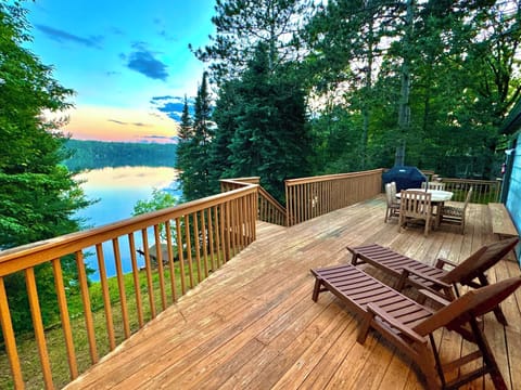 Beautiful views from the deck! 