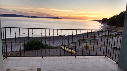 Sunrise balcony view