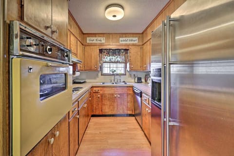 Kitchen with Stainless Steel Appliances