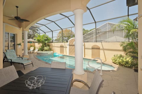 Outdoor Lanai,  Heated Pool and Spa
