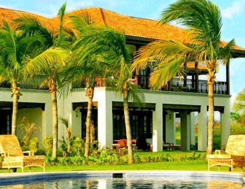  Our beautiful two story "Casa Mandala" seen from the pool. 