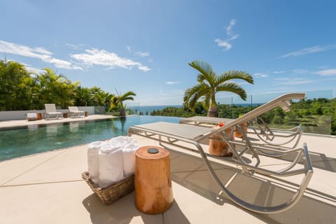 Lounge chairs, home, beach and pool towels are included. Pack light but don't forget the sunscreen.