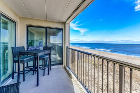 Balcony view looking North