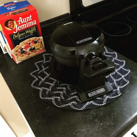 Double sided waffle maker! 