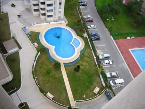 Piscina y jardin