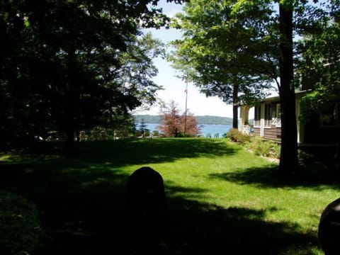 large lawn for croquet or other games