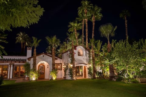 Night views of the property. City of Palm Springs #1623