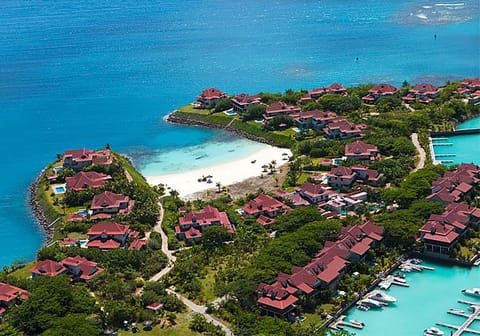 Eden Island showing just one of its 4 gorgeous beaches
