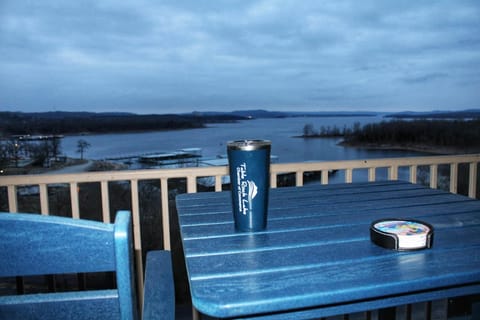 Beautiful view of Table Rock Lake from balcony