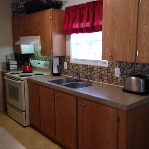 Well-equipped kitchen