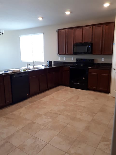 Kitchen with huge counter space