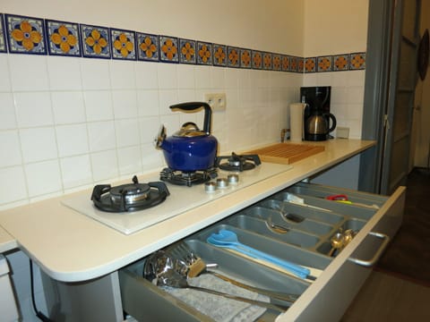 Utensils in the kitchen