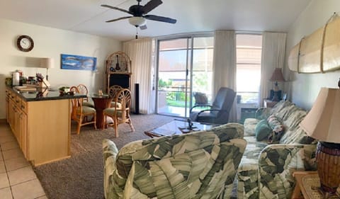 Looking out to the lanai, Ground floor