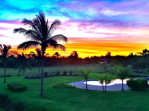 Sunset From Patio