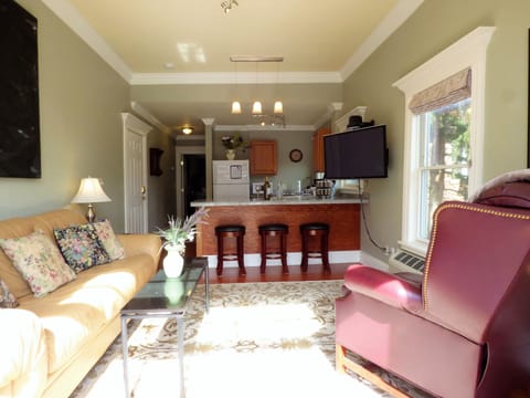 2nd Floor East living room and kitchen