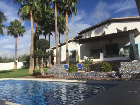 Unique villa, stunning gardens and big, new pool