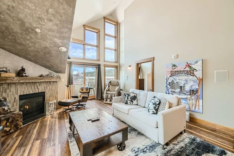 Large open area with massage chair.