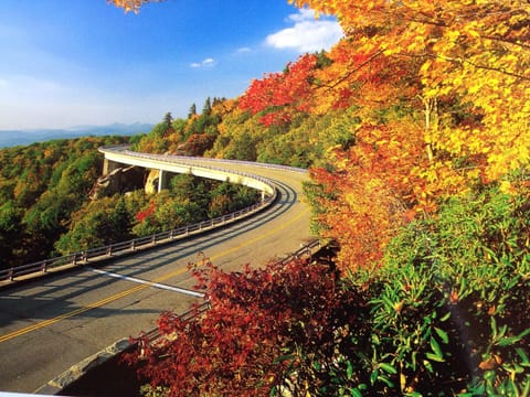 Linn Cove Viaduct on the Blue Ridge Parkway