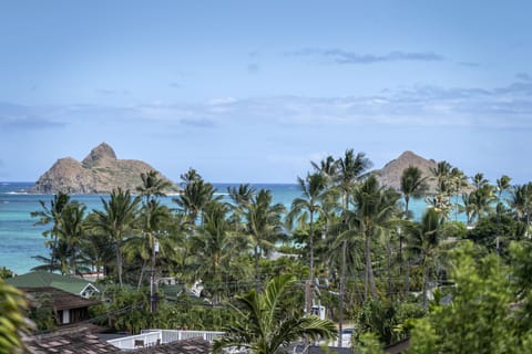 View from Lanikai Cottage.
