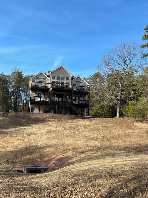 Large property - short walk from community dock.