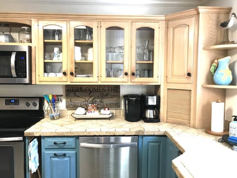 Complimentary coffee for a Keurig,  Mr. Coffee and an Expresso Machine