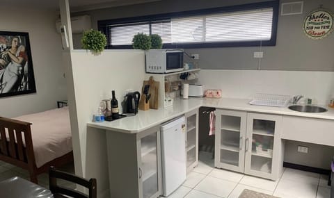 Your own private kitchenette.